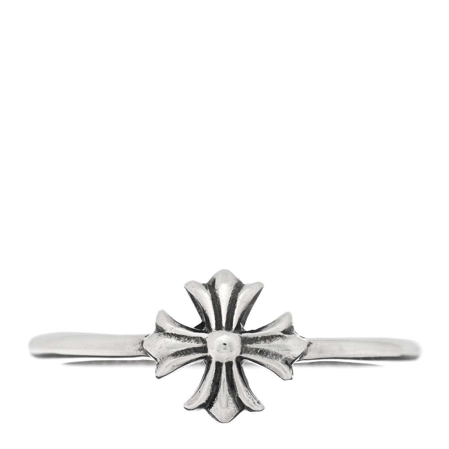 Chrome Hearts Sterling Silver Bubblegum Plus Ring 50 5.25 1 of 4