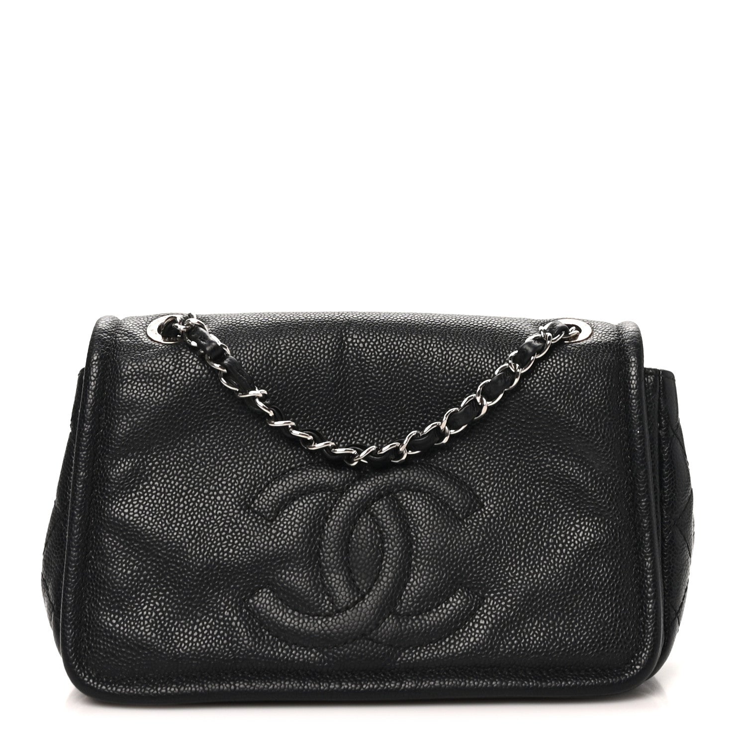 Chanel Caviar Medium Timeless CC Flap Black 1 of 11