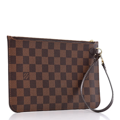 Louis Vuitton Damier Ebene Neverfull MM GM Pochette 3 of 7