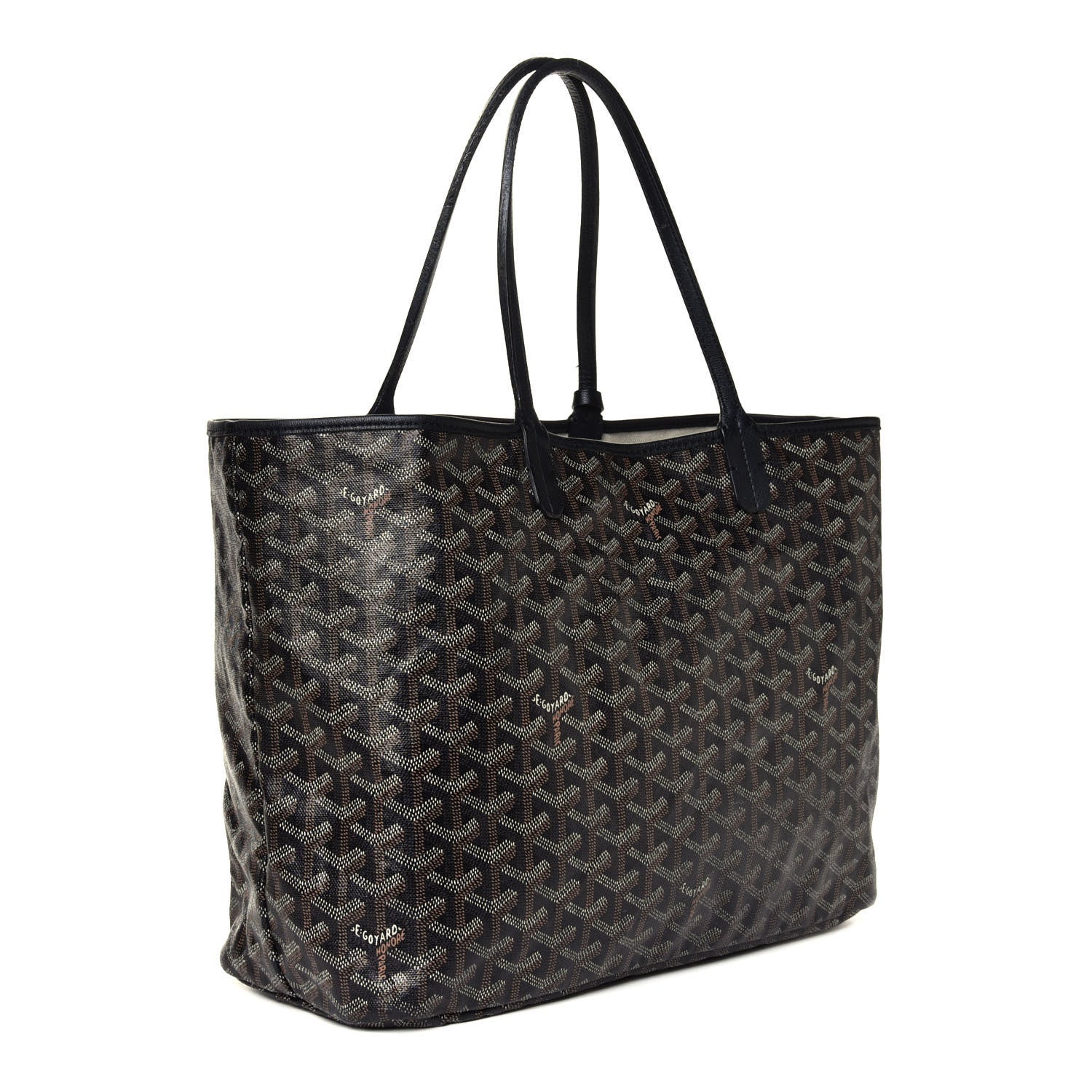 Goyard Goyardine Saint Louis PM Black 5 of 8