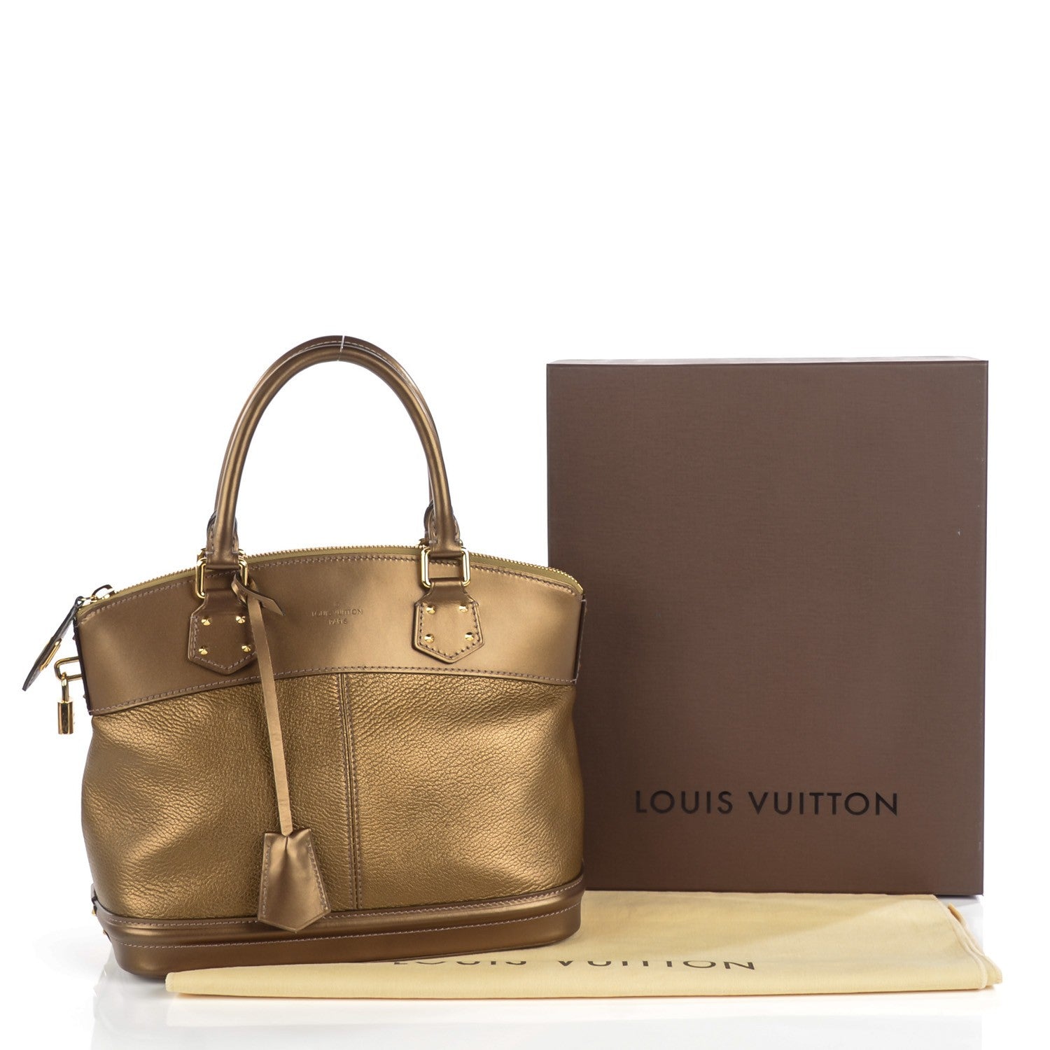 Louis Vuitton Suhali Lockit PM Bronze 5 of 8