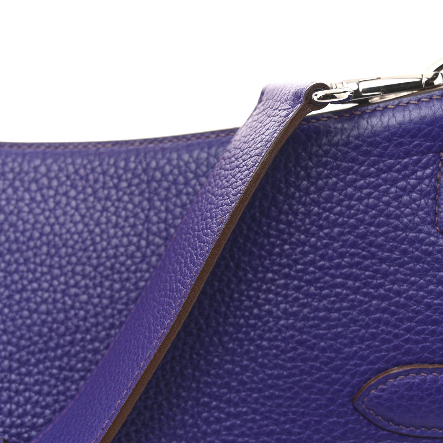 Hermes Taurillon Clemence Jypsiere 34 Iris 15 of 15