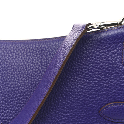 Hermes Taurillon Clemence Jypsiere 34 Iris 15 of 15
