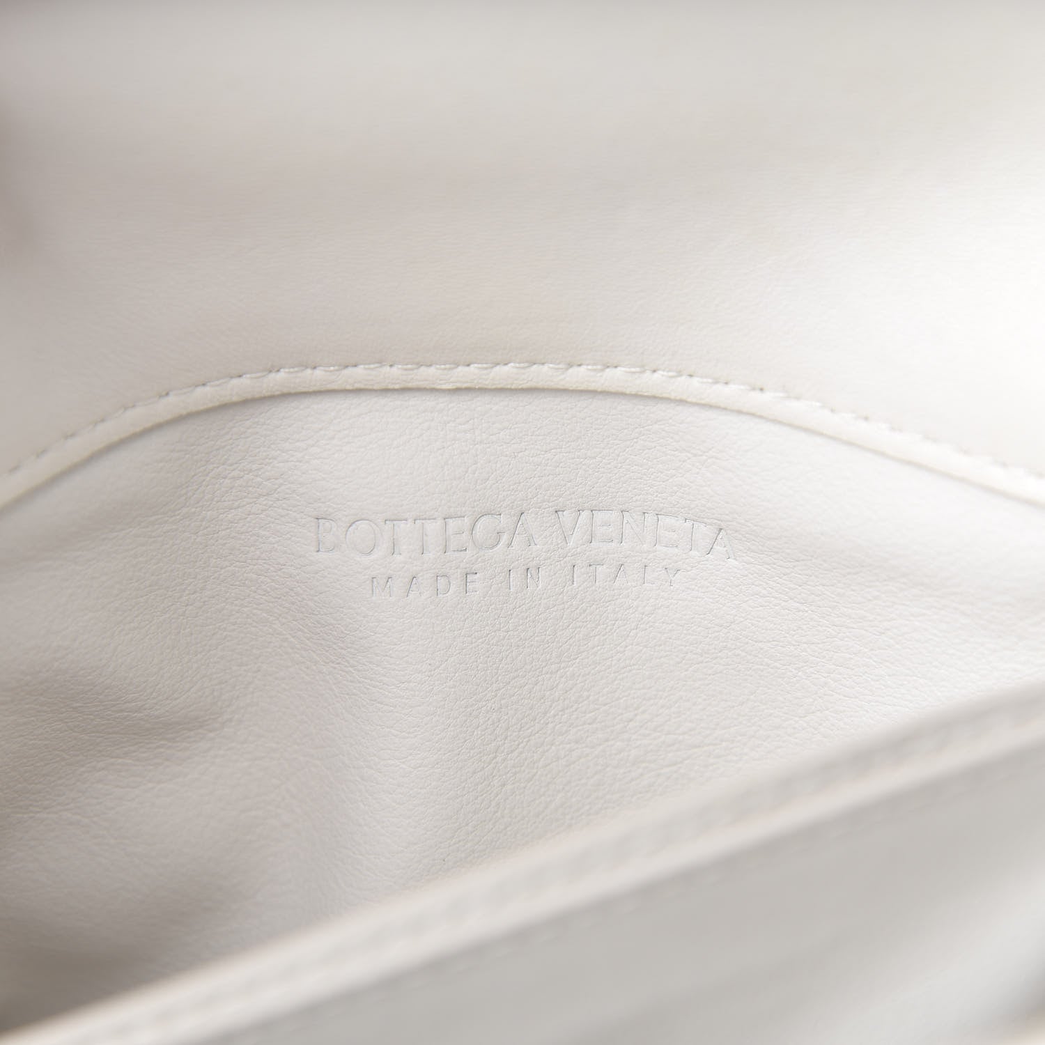 Bottega Veneta Nappa Intrecciato Shoulder Bag White 6 of 13