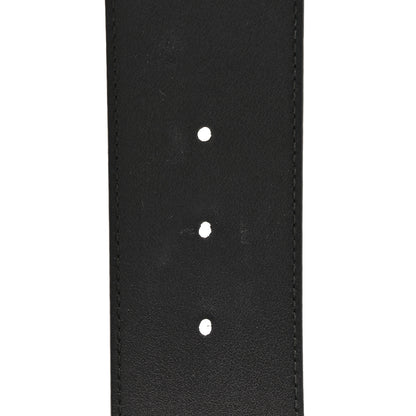 Gucci Calfskin Lizard Double G 50mm Belt 70 28 Black 4 of 6
