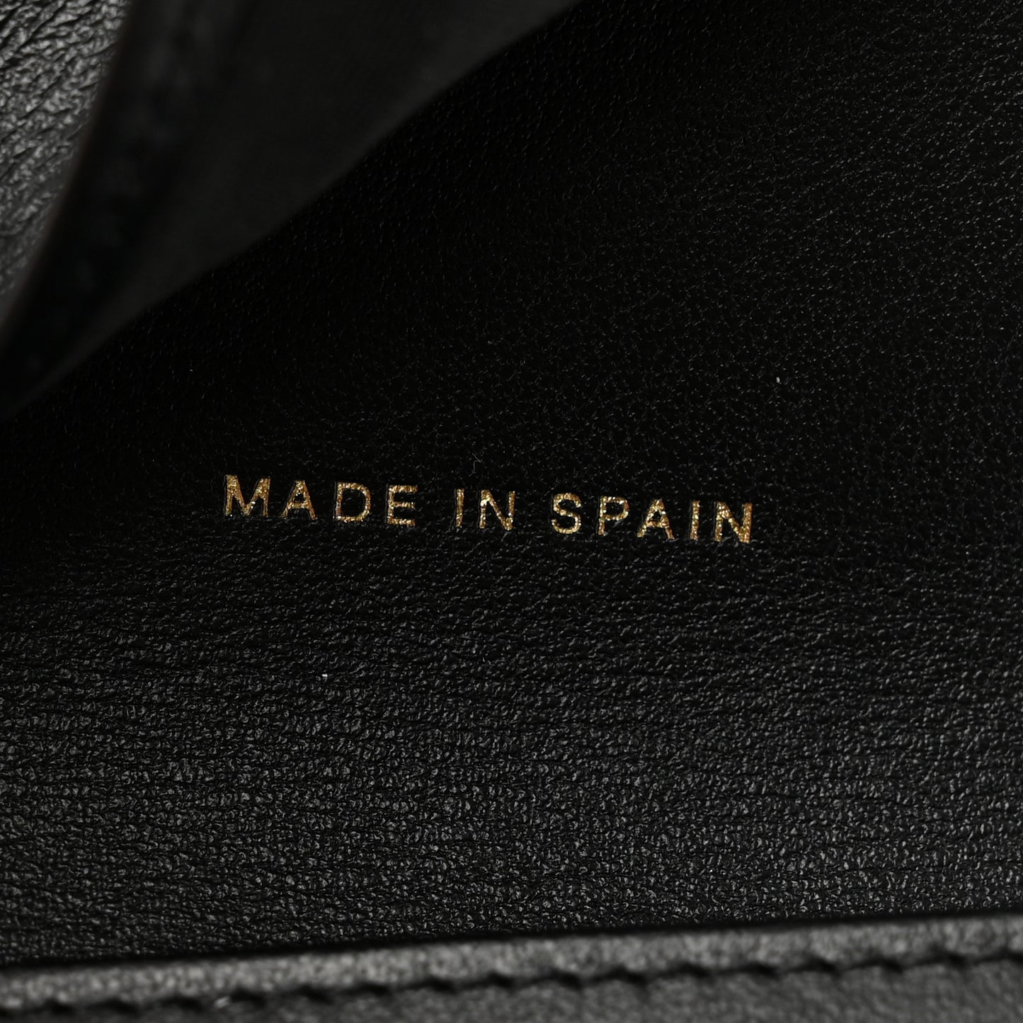Caviar Quilted Compact Boy Wallet Black