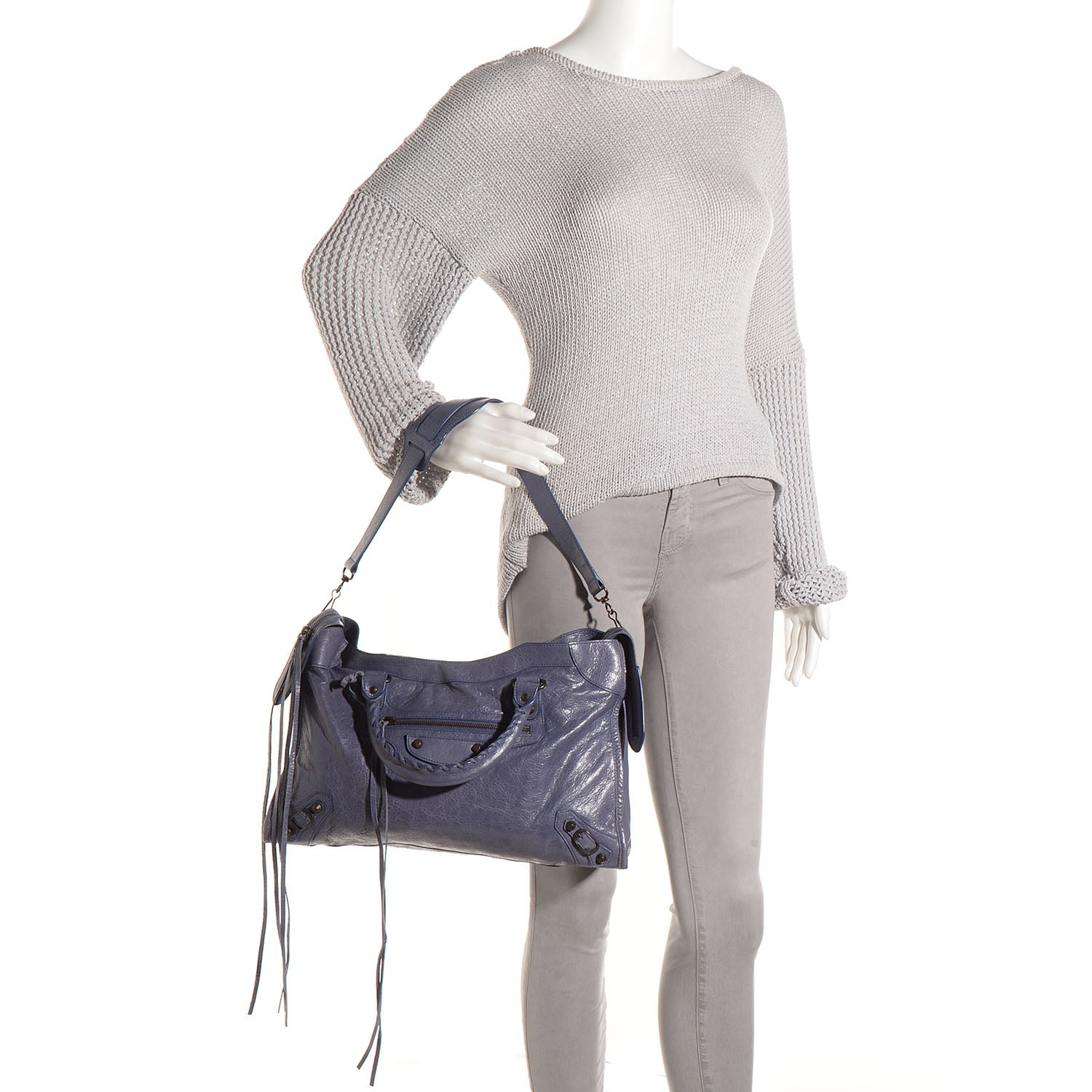 Balenciaga Agneau Classic Hardware City Jacynthe 2 of 13