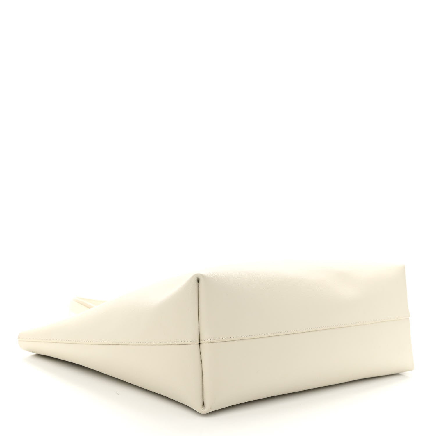 Saint Laurent Calfskin Large Shopping Tote Porcellana 6 of 15