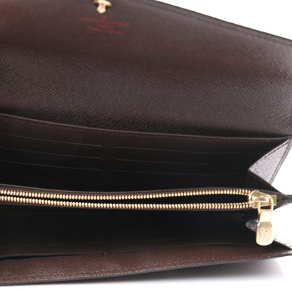 Louis Vuitton Damier Ebene Sarah Wallet NM 5 of 6