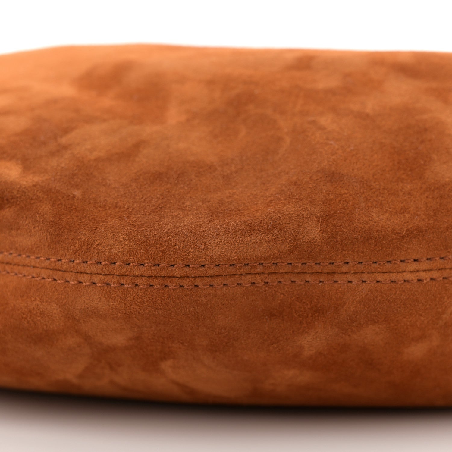 Khaite Suede August Hobo Caramel 9 of 9
