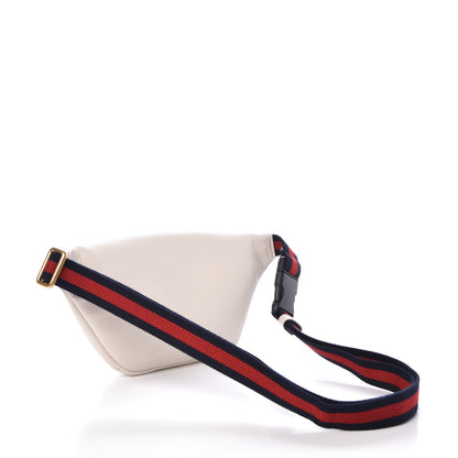 Gucci Grained Calfskin Small Logo Belt Bag White 3 of 7