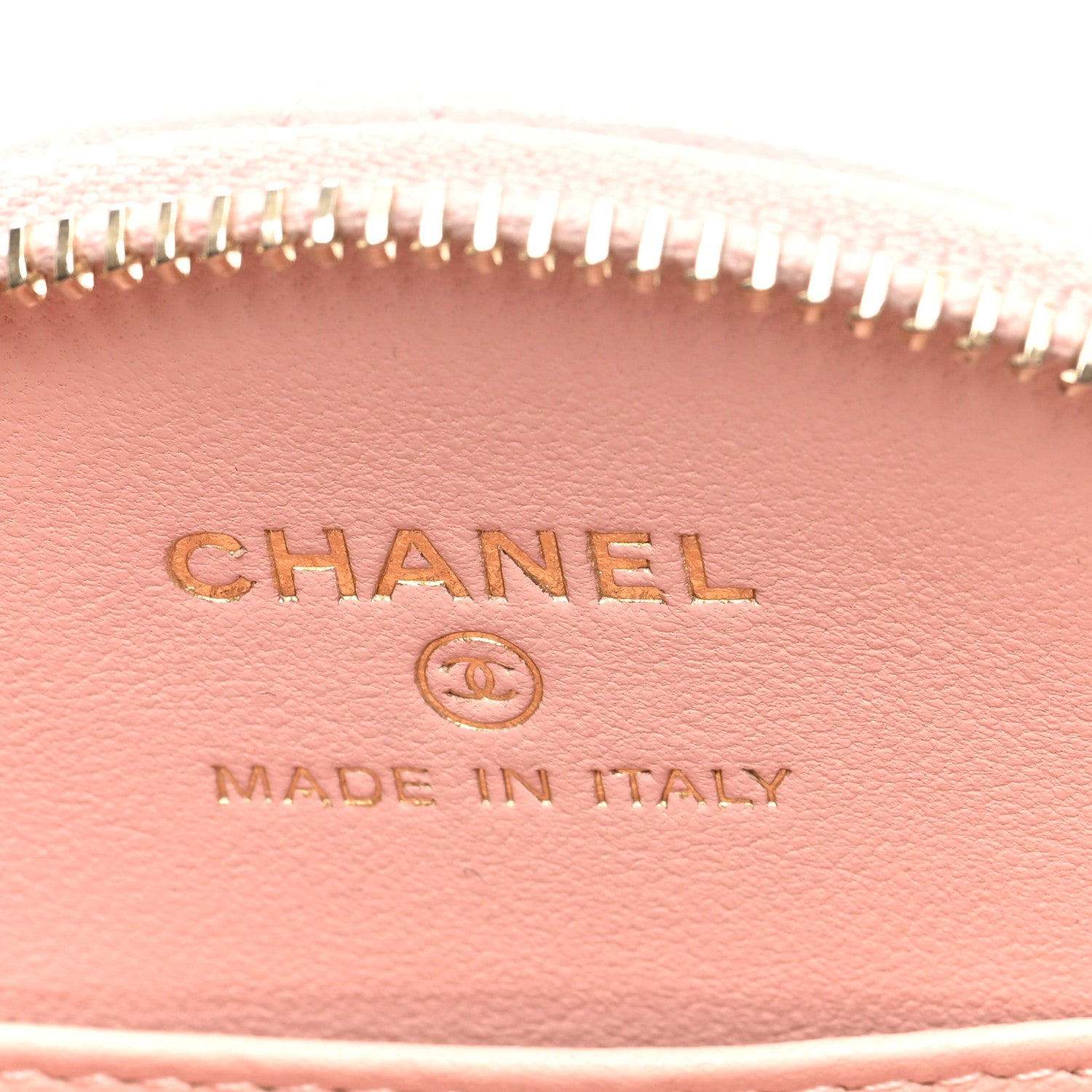 Chanel Lambskin Quilted Round Handle With Care Vanity With Chain Pink 7 of 12