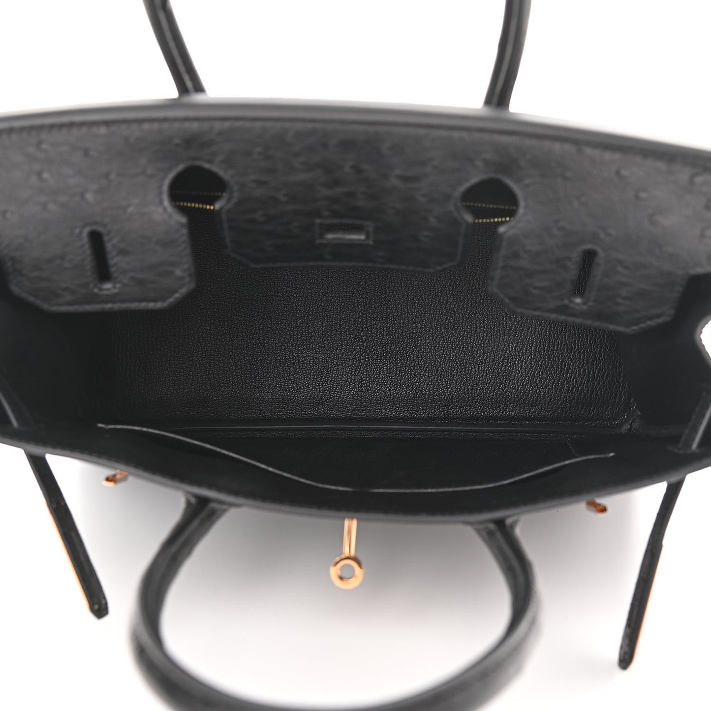 Ostrich Birkin 30 Black