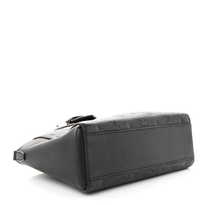 MCM Calfskin Ottomar Essential Crossbody Bag Black 4 of 11