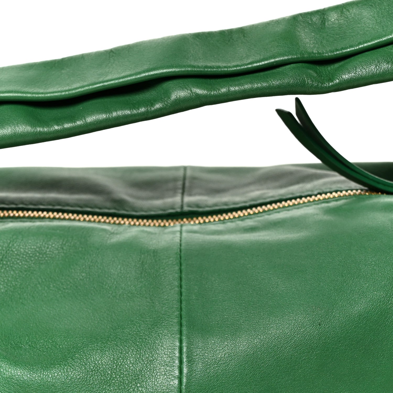 Bottega Veneta Nappa Mini Double Knot Bag Racing Green 9 of 11