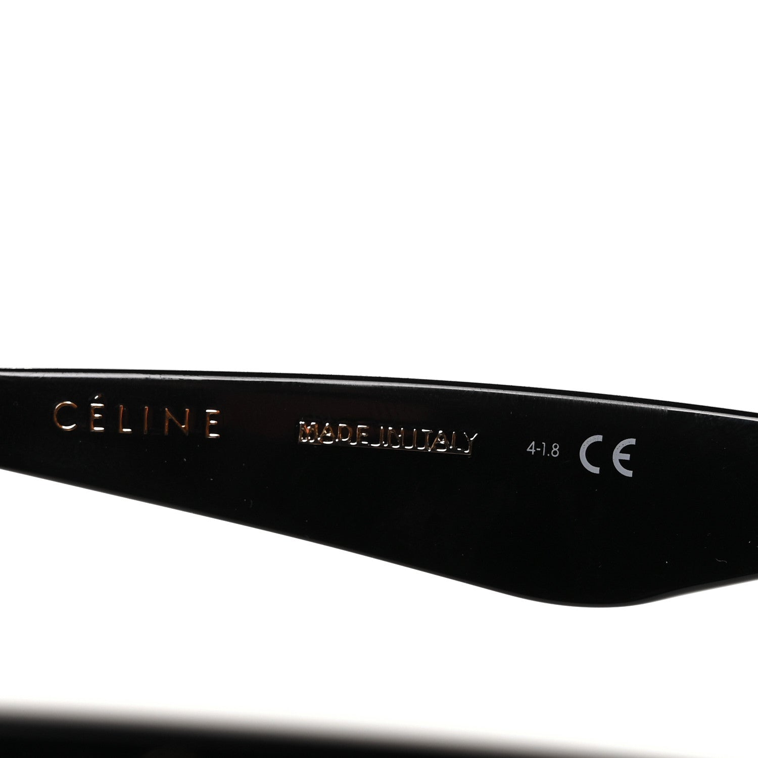 Celine Acetate Cat Eye Sunglasses CL40019I Black 5 of 6