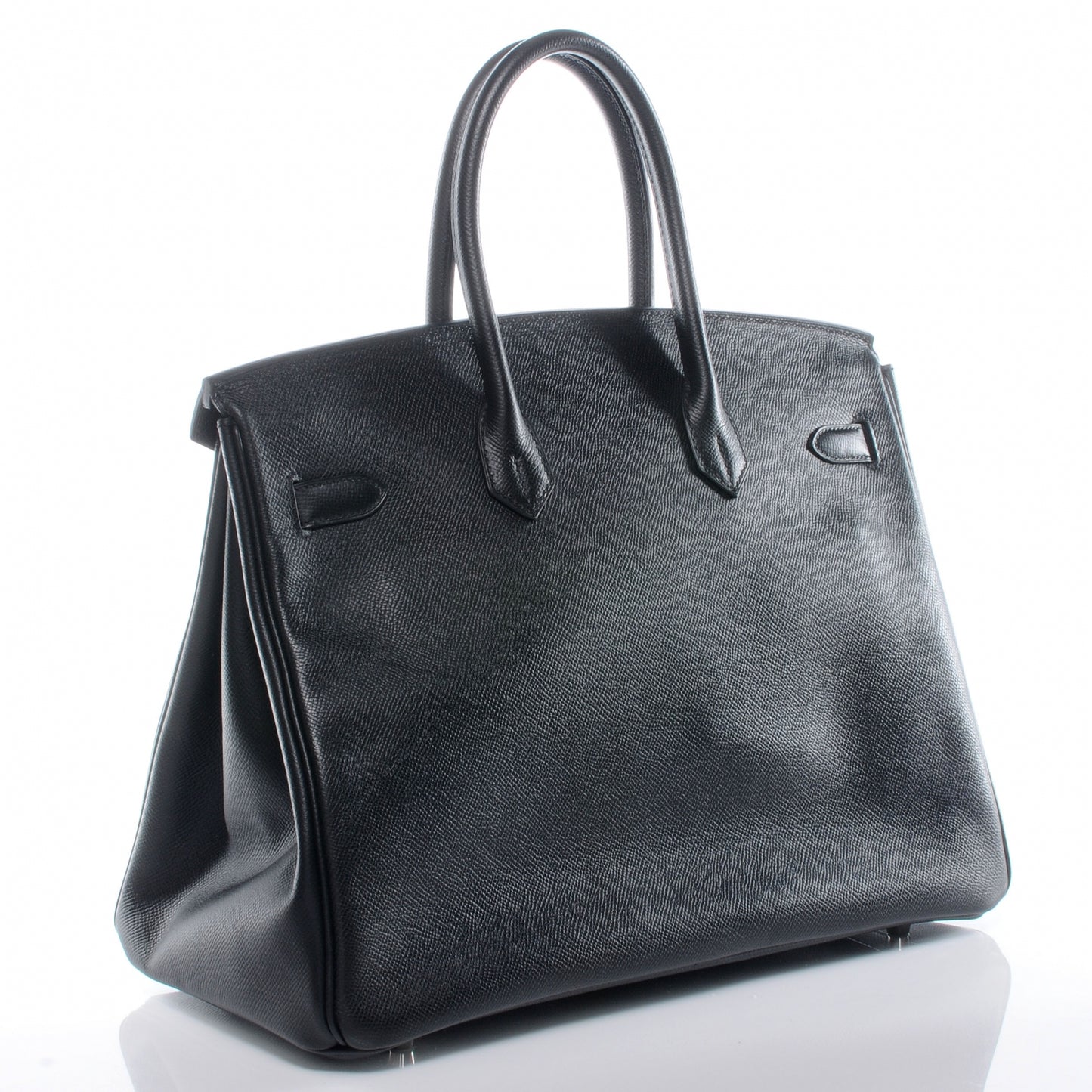 Epsom Birkin 35 Black