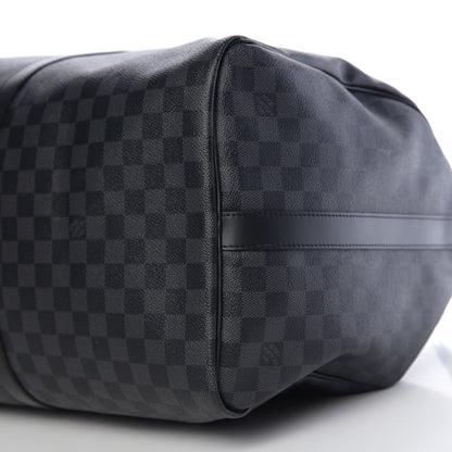 Louis Vuitton Damier Graphite Keepall Bandouliere 55 9 of 9