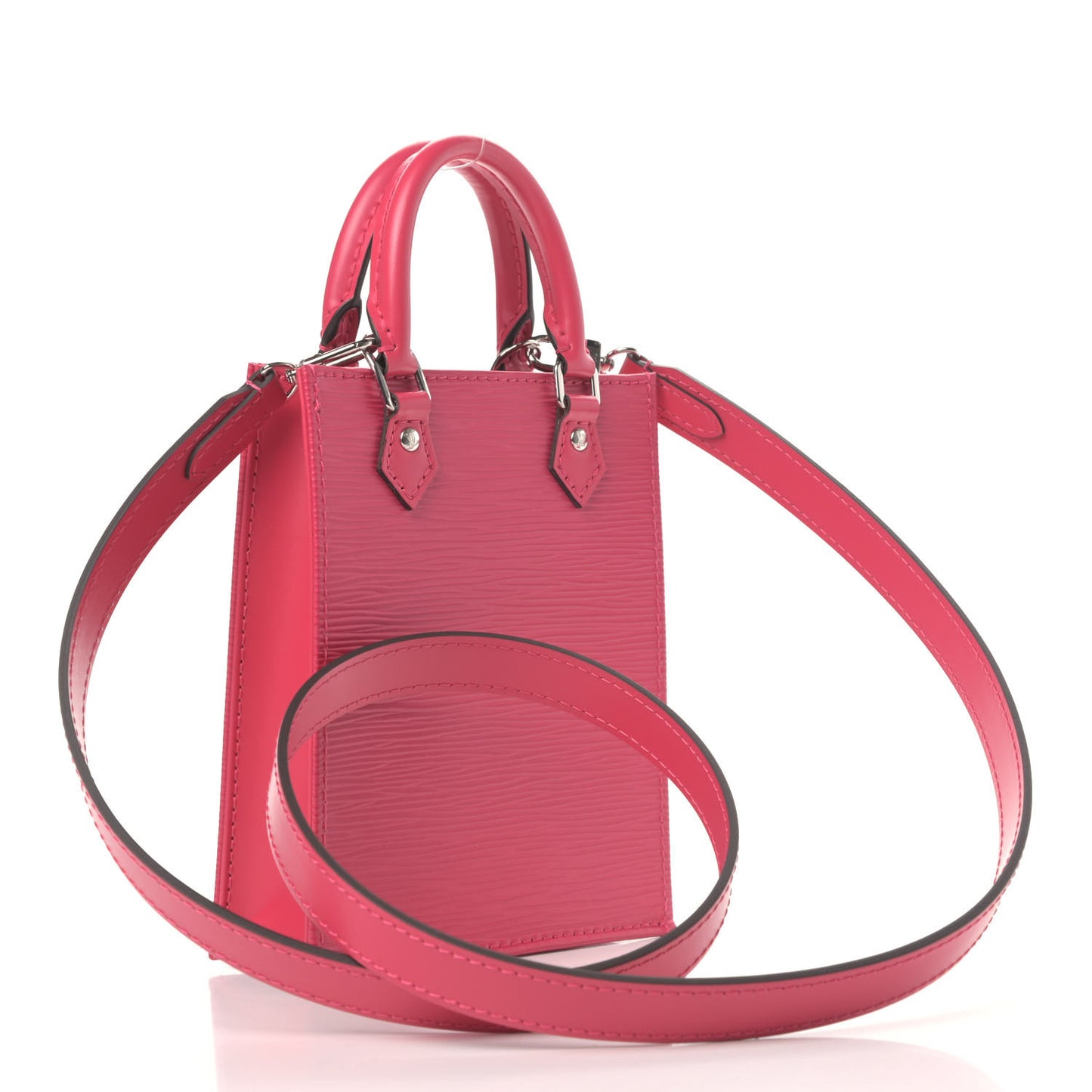 Epi Petit Sac Plat Rose Pondicherry