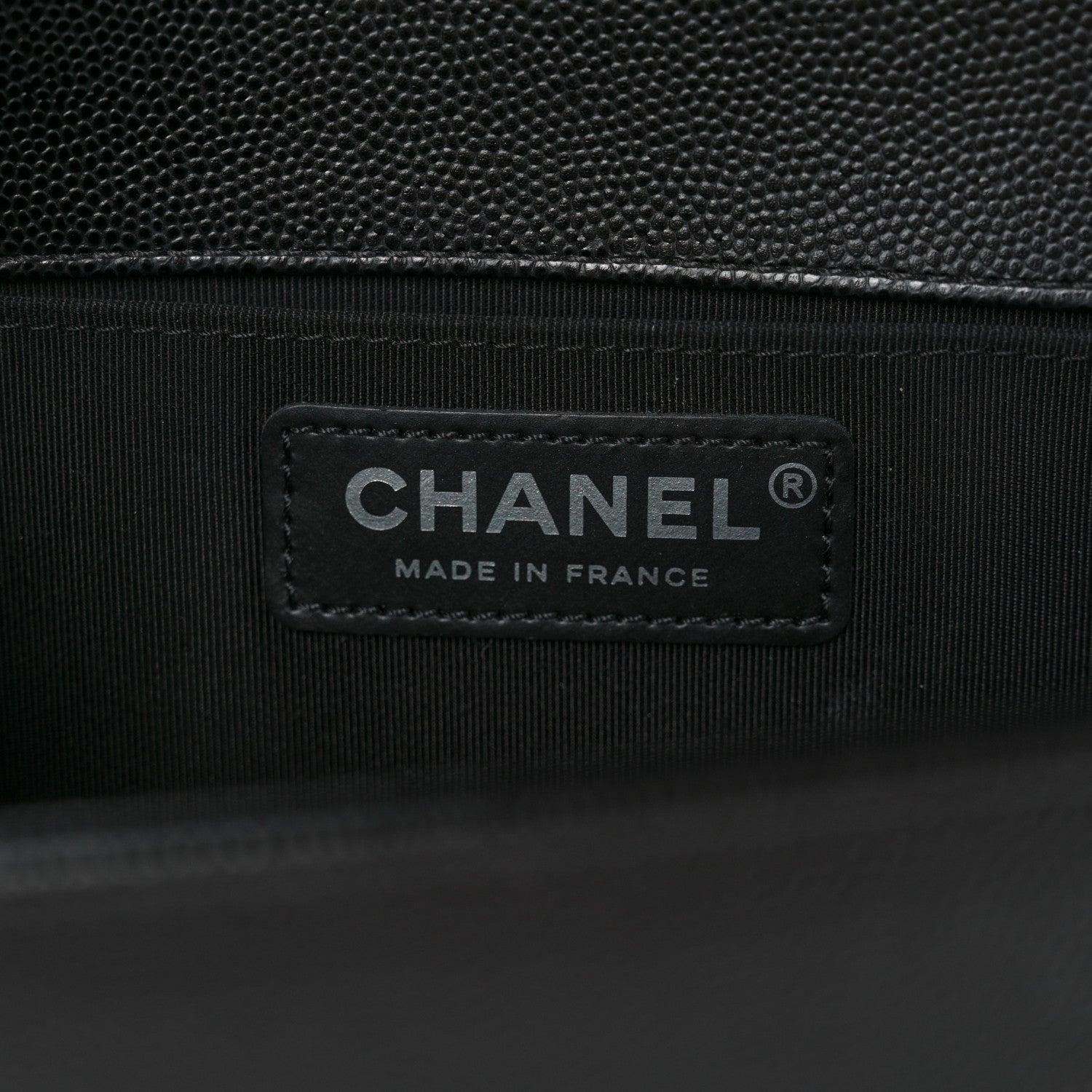 Chanel Caviar Quilted Medium Boy Flap Black 6 of 11