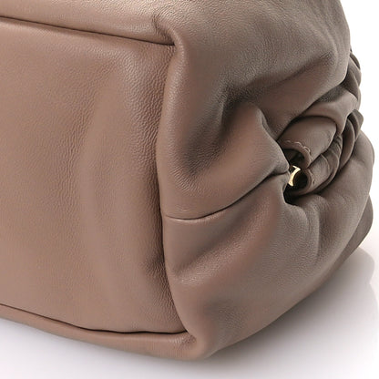 Mansur Gavriel Lambskin Cloud Clutch Biscotto 9 of 9