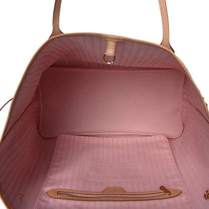 Louis Vuitton Damier Azur Neo Neverfull GM Rose Ballerine 11 of 13