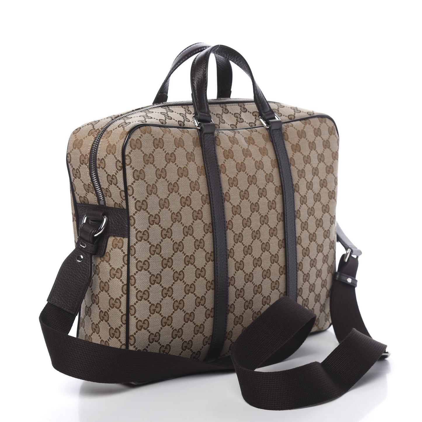 Monogram Briefcase Dark Brown
