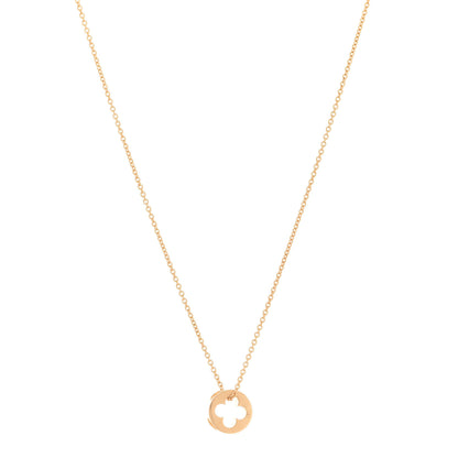 Louis Vuitton 18K Yellow Gold Empreinte Pendant Necklace 1 of 7