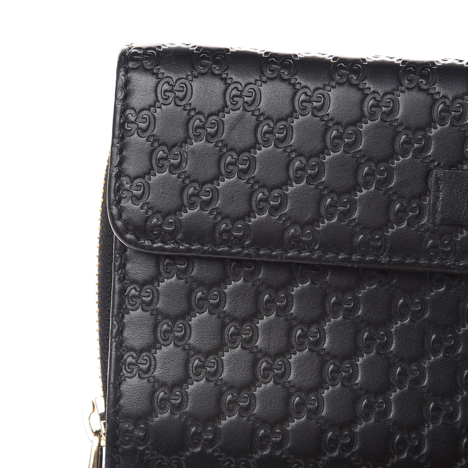 Gucci Soft Microguccissima Continental Zip Wallet Black 11 of 13