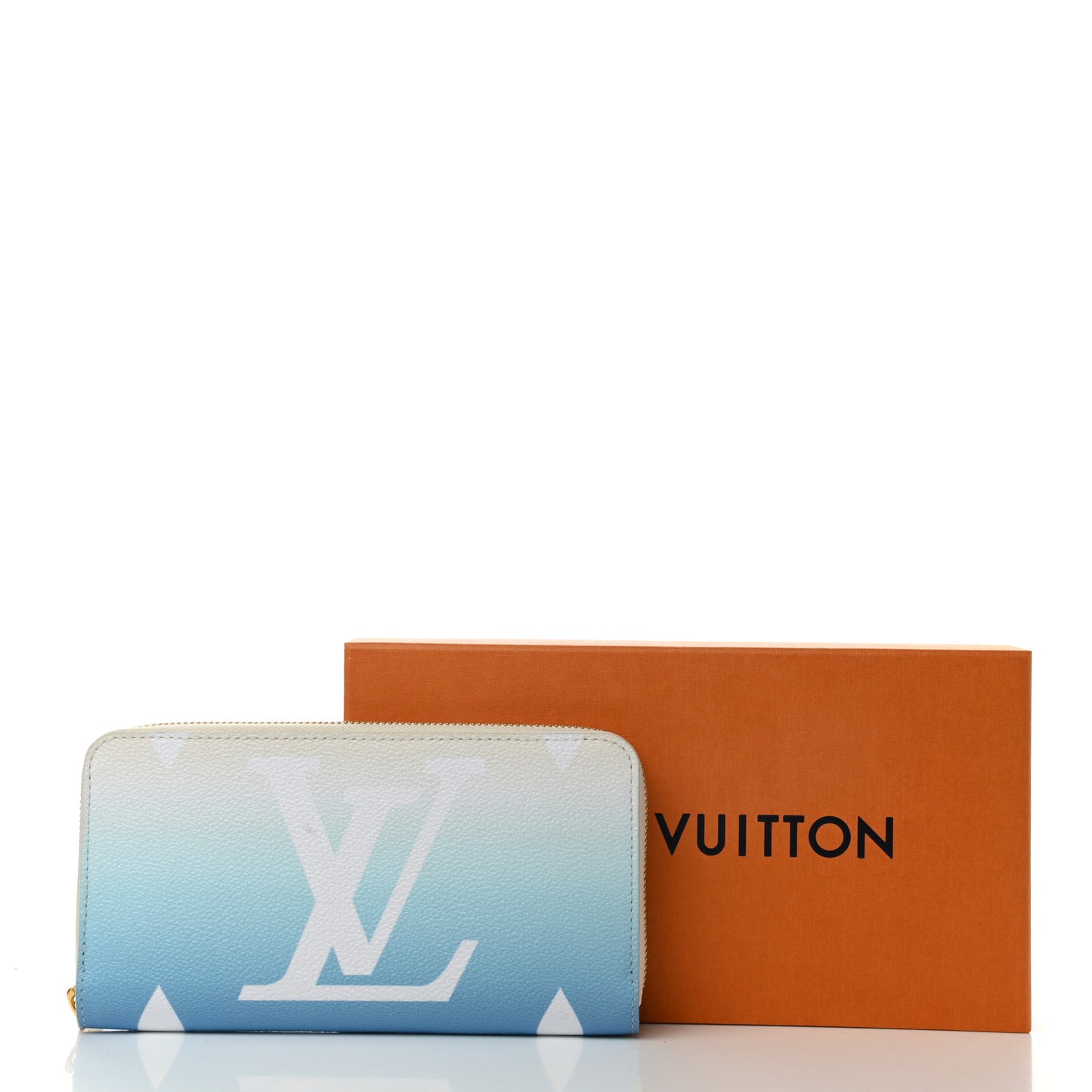 Monogram Giant By The Pool Zippy Wallet Blue