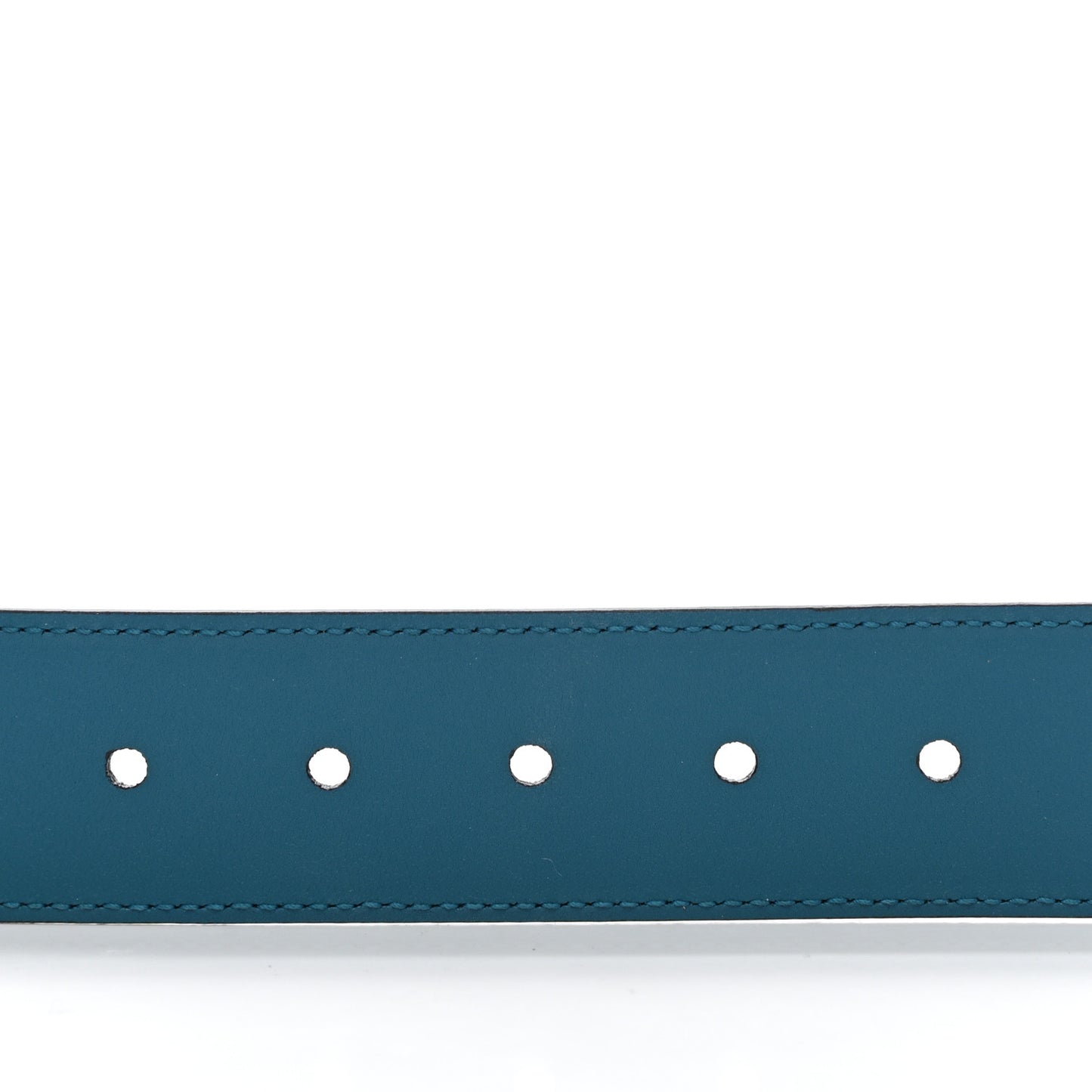 Soft Microguccissima Margaux Calfskin Belt 80 32 Deep Cobalt