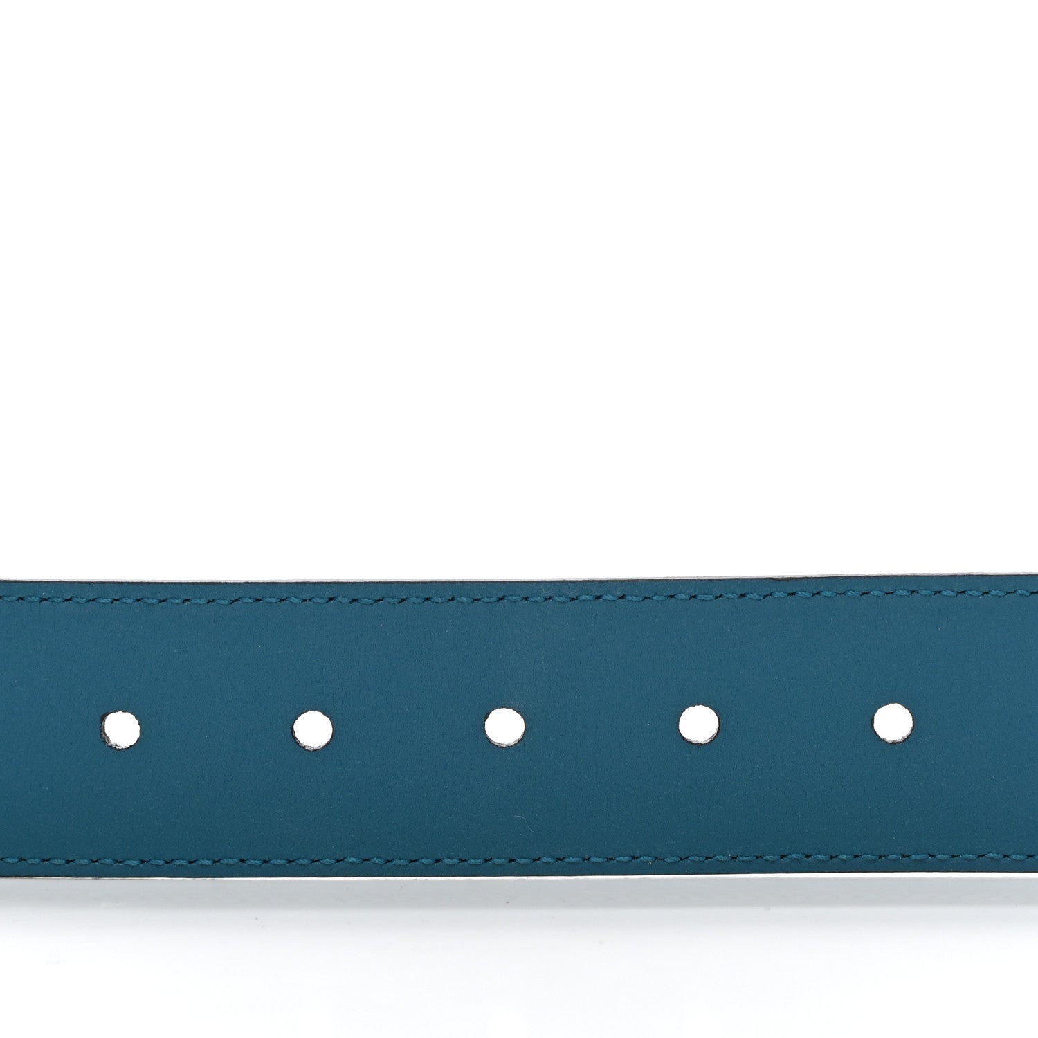 Gucci Soft Microguccissima Margaux Calfskin Belt 80 32 Deep Cobalt 3 of 6