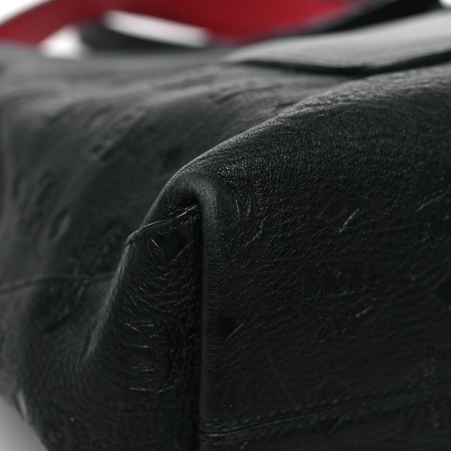 MCM Calfskin Ottomar Large Klara Hobo Black 10 of 14