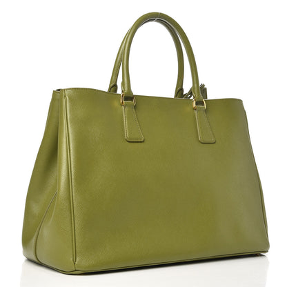 Prada Saffiano Lux Large Tote Edera 3 of 8