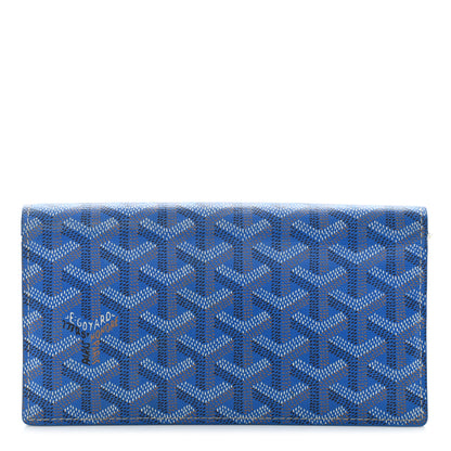 Goyard Goyardine Richelieu Wallet Sky Blue 1 of 8