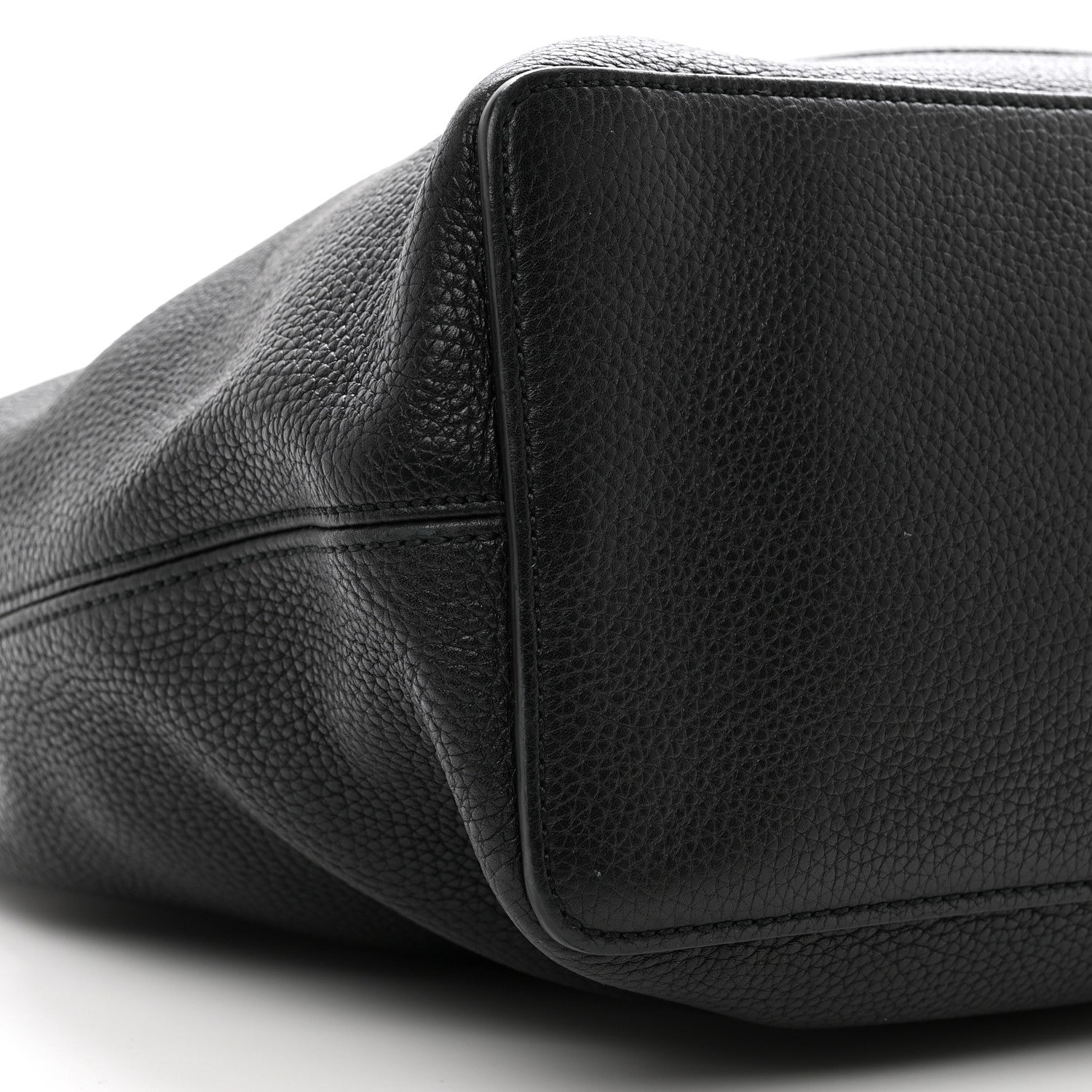 Gucci Pebbled Calfskin Large Soho Hobo Black 9 of 10
