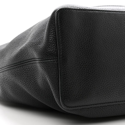 Gucci Pebbled Calfskin Large Soho Hobo Black 9 of 10