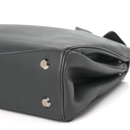 Balenciaga Natural Smooth Calfskin Medium Rodeo Top Handle Handbag Grey 8 of 8