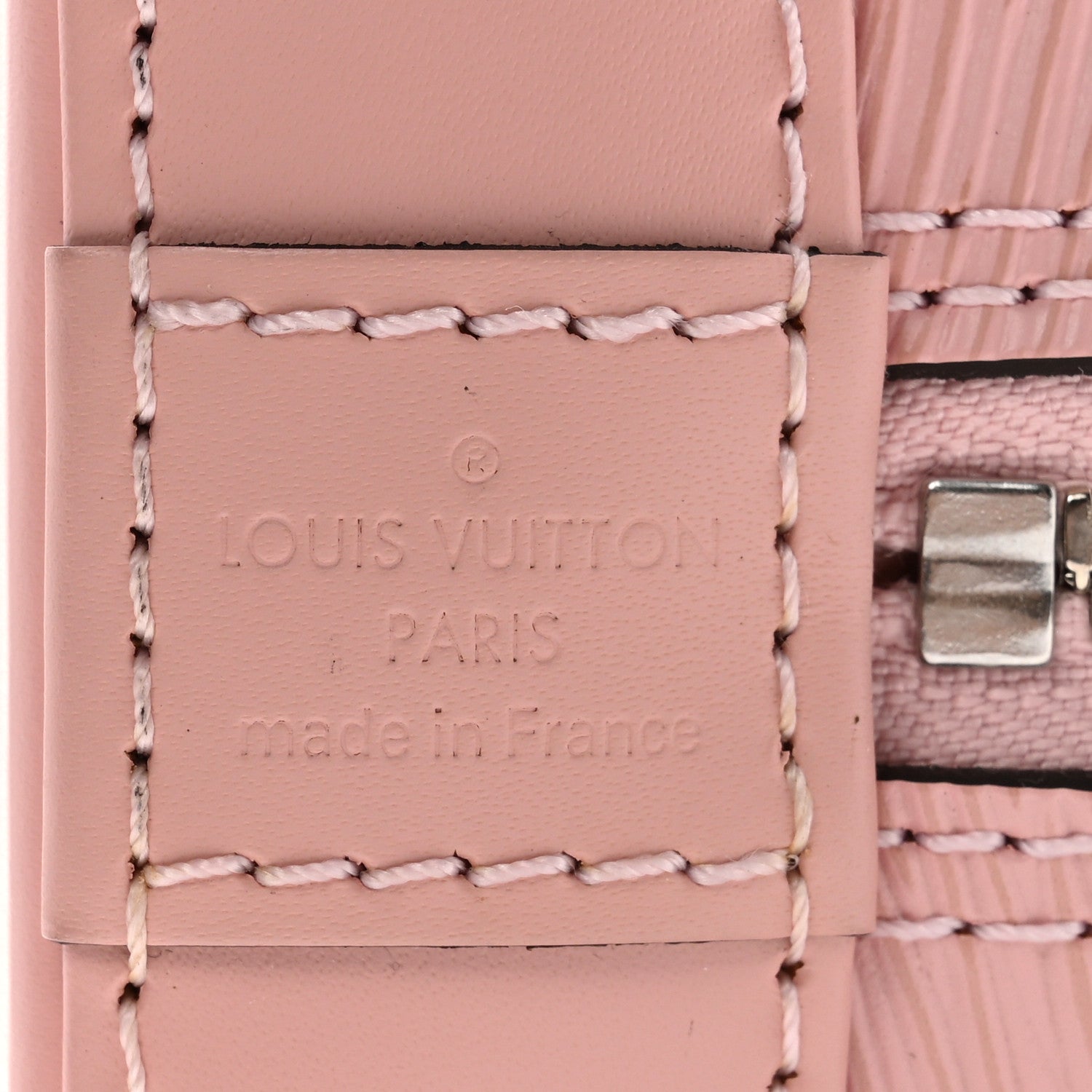 Louis Vuitton Epi Alma BB Rose Ballerine 6 of 9