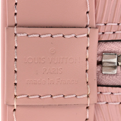Louis Vuitton Epi Alma BB Rose Ballerine 6 of 9