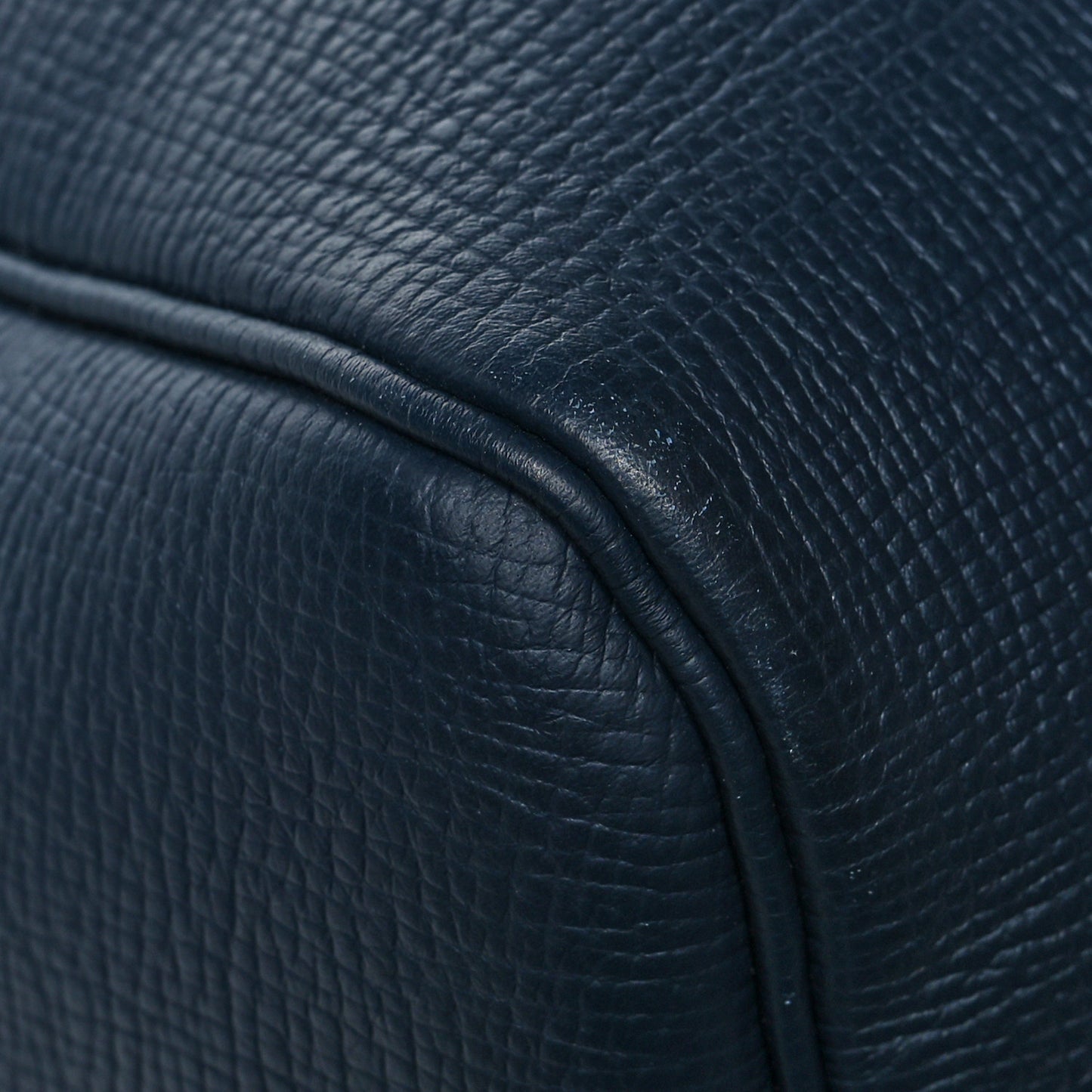 X NIGO Taurillon Monogram Denim Drip Keepall Bandouliere 50 Blue