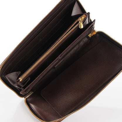 Louis Vuitton Damier Ebene Zippy Organizer Wallet 7 of 7