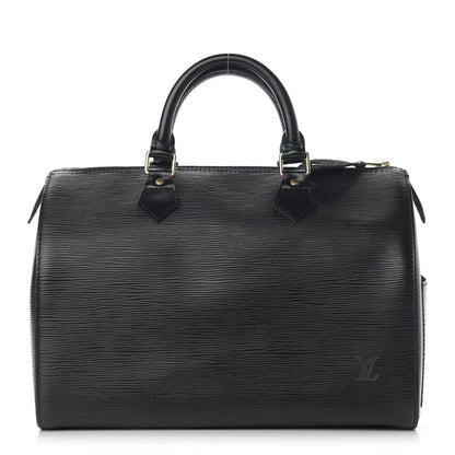Louis Vuitton Epi Speedy 30 Black 1 of 13