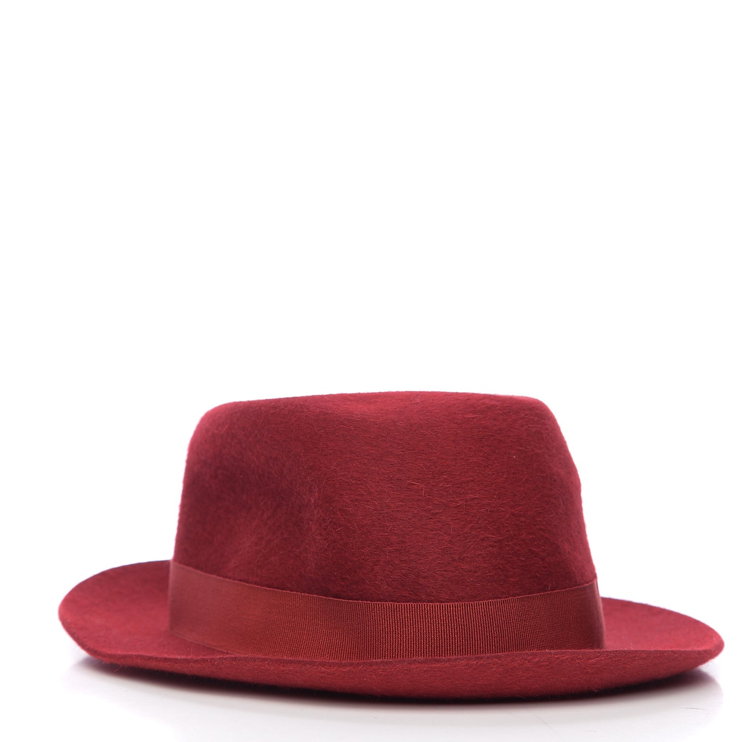 Feutre Chapeau Hat 57 Rouge Profond