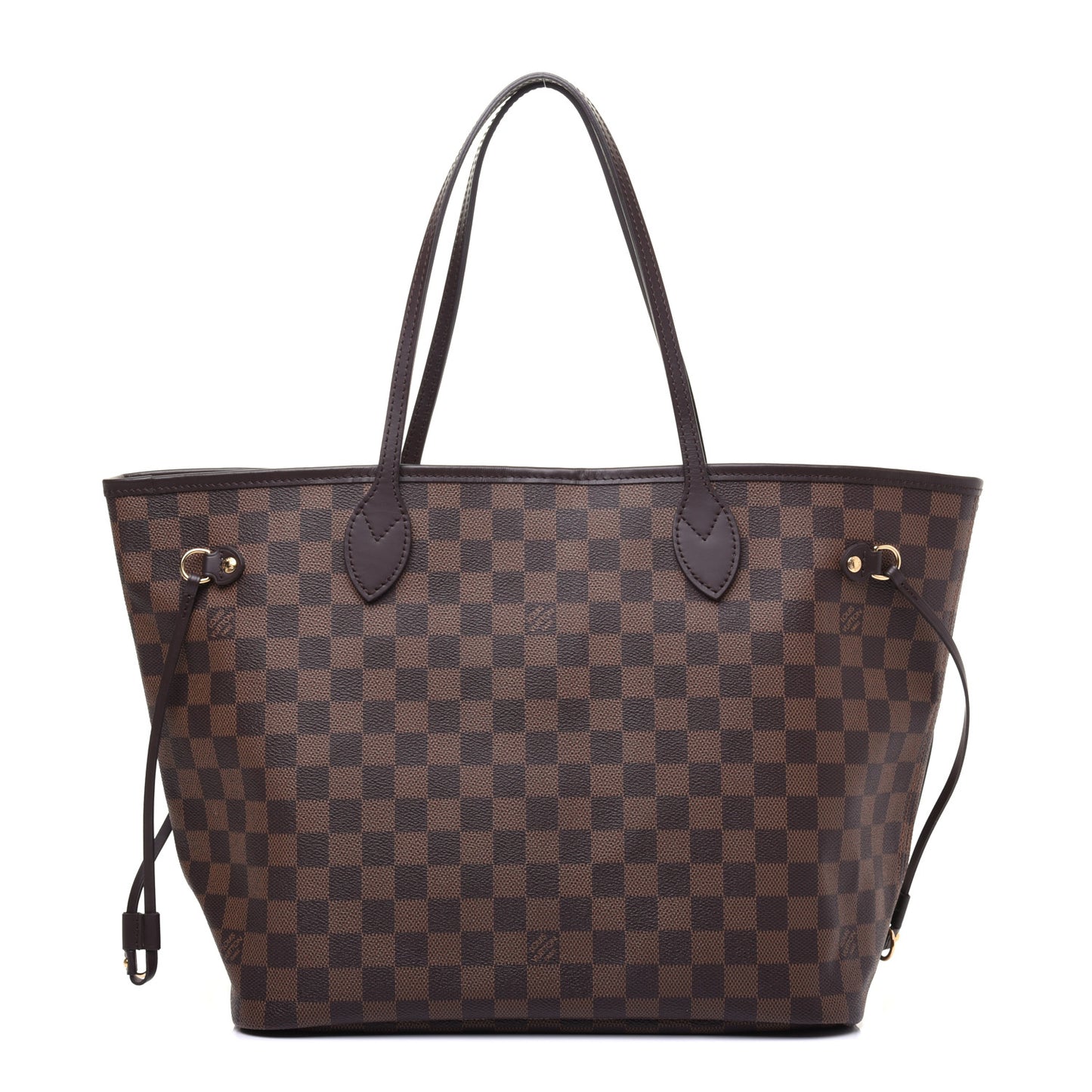Damier Ebene Neo Neverfull MM Rose Ballerine