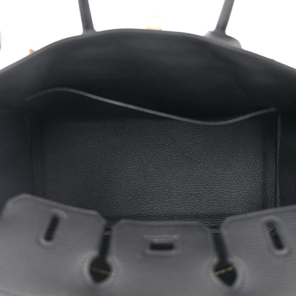 Hermes Togo Birkin 25 Black 5 of 11