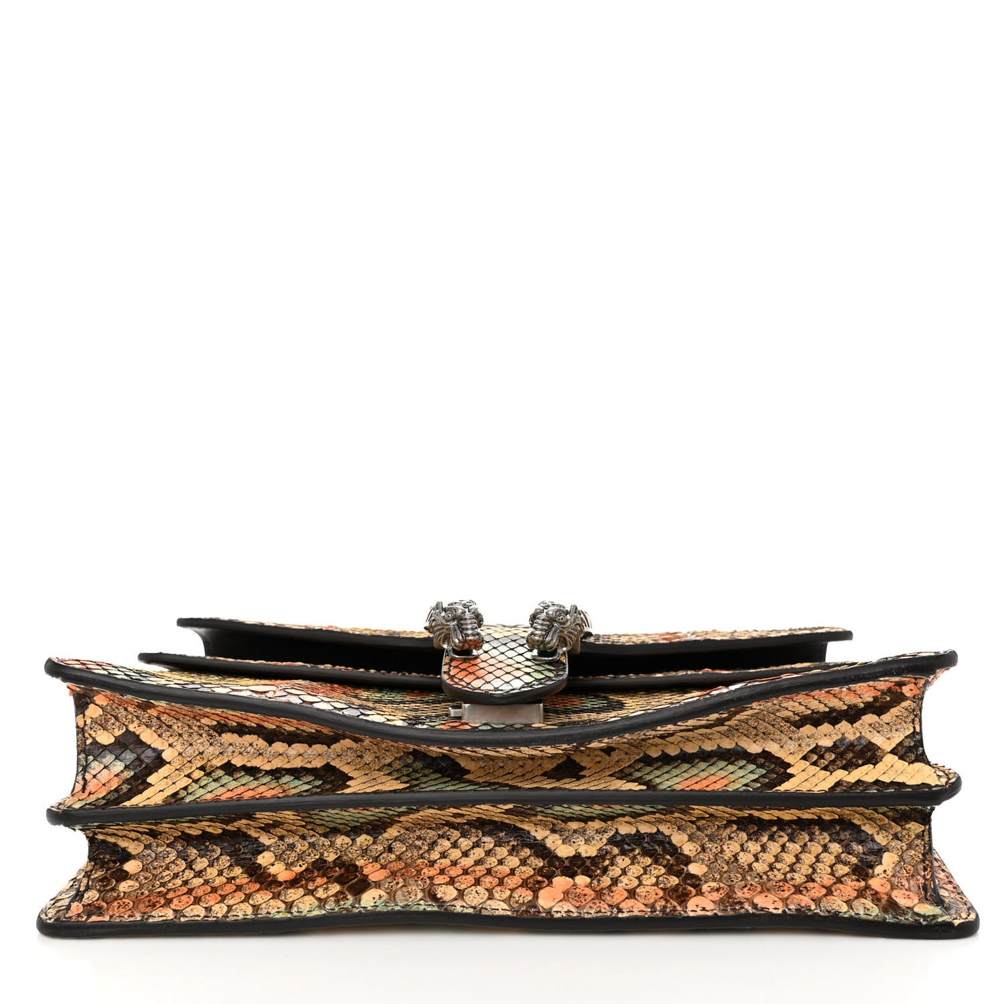 Snakeskin Small Dionysus Shoulder Bag Multicolor