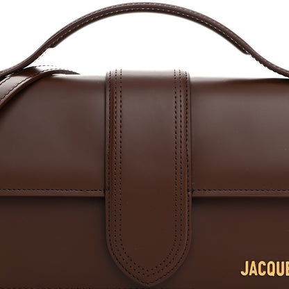 Jacquemus Smooth Calfskin Le Grand Bambino Dark Brown 7 of 9