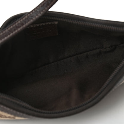 Gucci Monogram Small Pochette Dark Brown 4 of 4