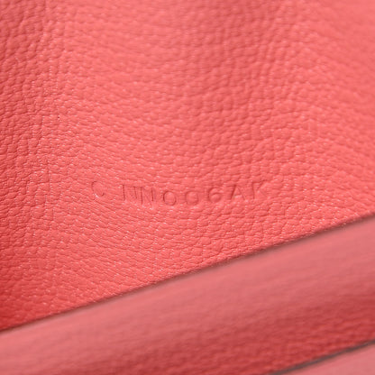 Hermes Chevre Mysore Mini Clic Card Holder Rose Ete 7 of 8